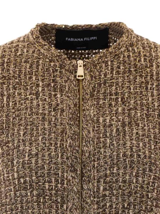 26FW 파비아나 필리피 자켓 GCD216F165M257VR2 BROWN - FABIANA FILIPPI