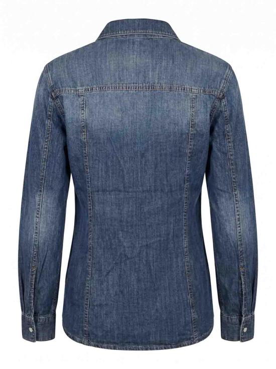 26FW 핑코 셔츠 107290A3HZPJC MEDIUM WASH - PINKO