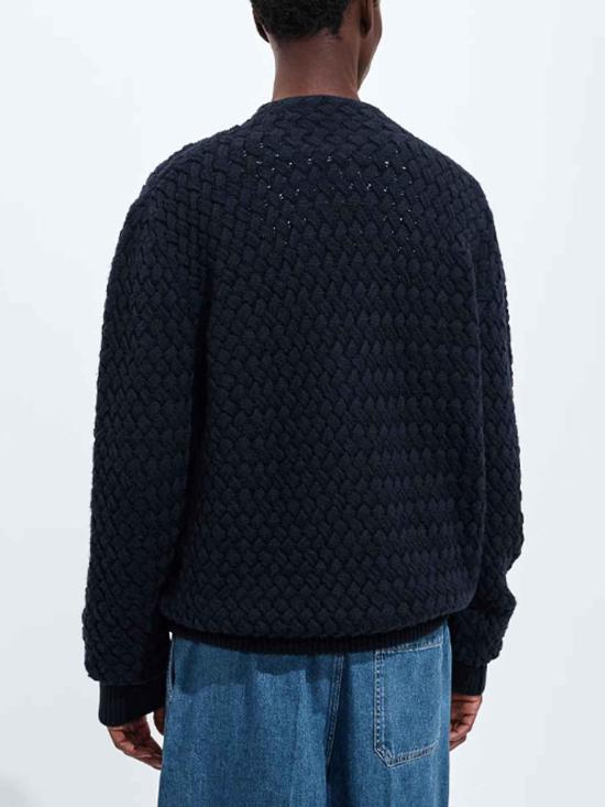26FW 보테가베네타 가디건 A0021NV6UI04071 BLUE - BOTTEGA VENETA