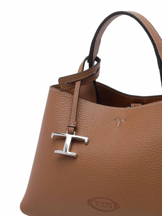 26FW 토즈 마이크로 토트백 XBWAPAEL000QRIS410 BROWN - TODS