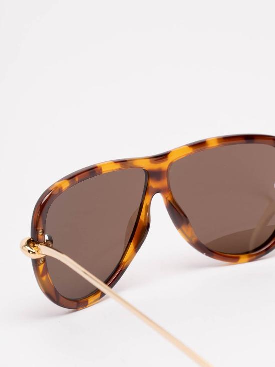 26FW 보테가베네타 선글라스 A002JCVBL801315 Brown - BOTTEGA VENETA