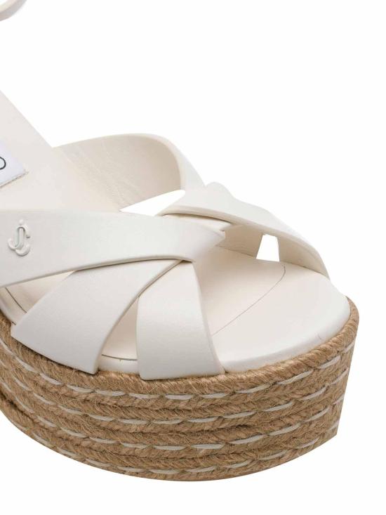 26FW 지미추 샌들 KORRA100NAPLATTE White - JIMMY CHOO