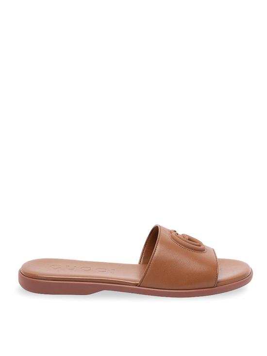 26FW 구찌 인터로킹 G 슬링백 펌프스 874910AAGT42535 BROWN