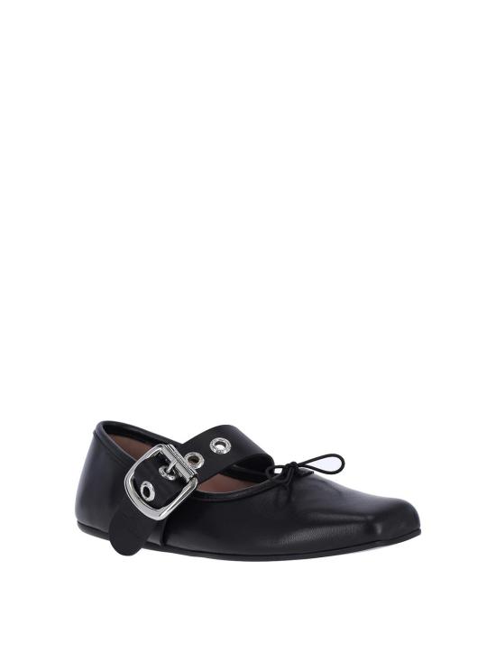 26FW 비비안웨스트우드 플랫 슈즈 7201000SWL00AGN401 BLACK - VIVIENNE WESTWOOD