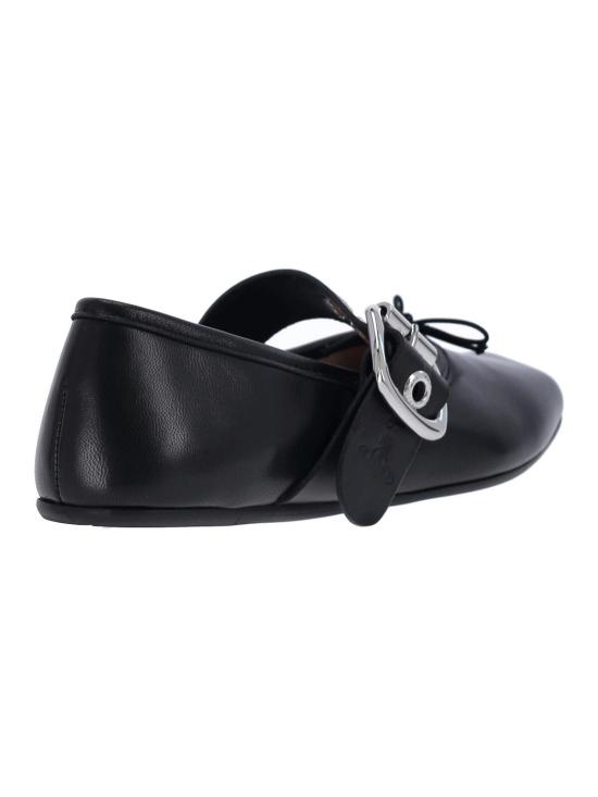 26FW 비비안웨스트우드 플랫 슈즈 7201000SWL00AGN401 BLACK - VIVIENNE WESTWOOD