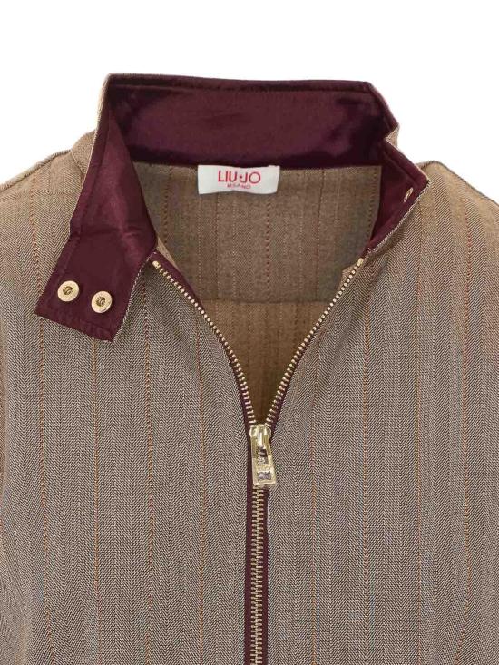 26FW 리우조 터틀넥 TF6146T692ADDX06 Beige - LIU JO