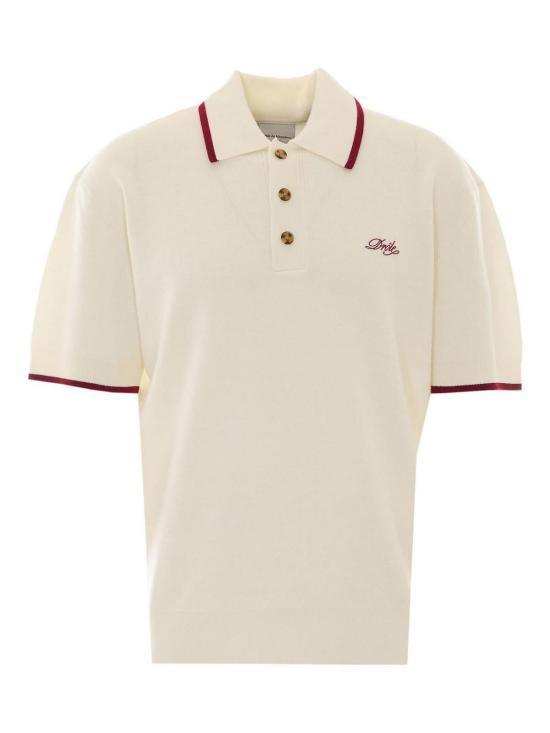 26FW 드롤드무슈 폴로 티셔츠 PO194WO007OW White