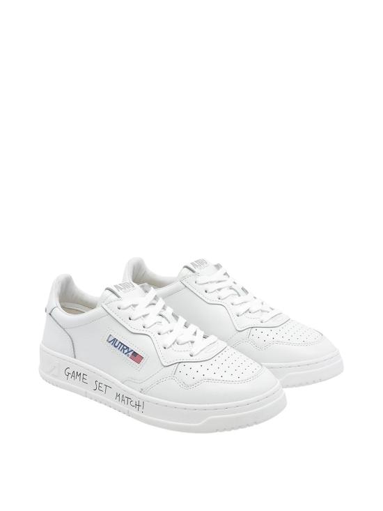 26FW 오트리 메달리스트 로우 스니커즈 AULMML08 WHITE - AUTRY