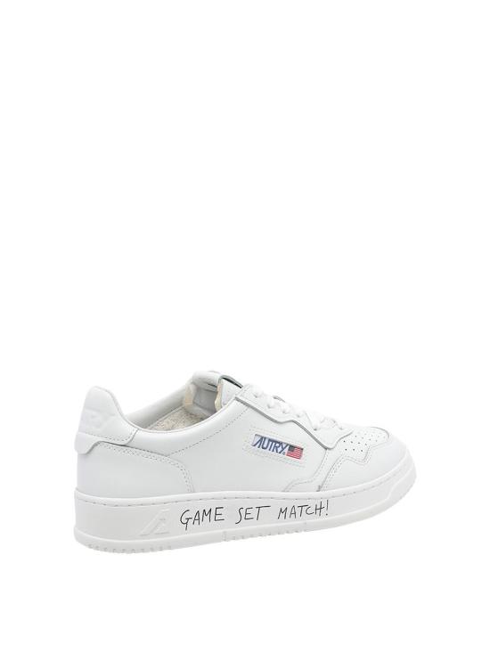 26FW 오트리 메달리스트 로우 스니커즈 AULMML08 WHITE - AUTRY