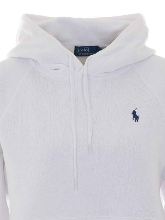 26FW 폴로 랄프로렌 스웨터 211971698001 White - POLO RALPH LAUREN