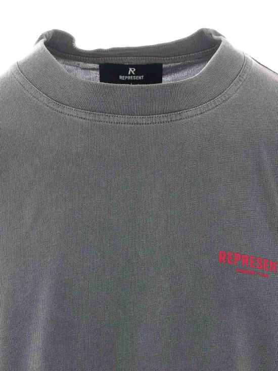 26FW 리프레젠트 반팔 티셔츠 OCM4111402 Grey - REPRESENT
