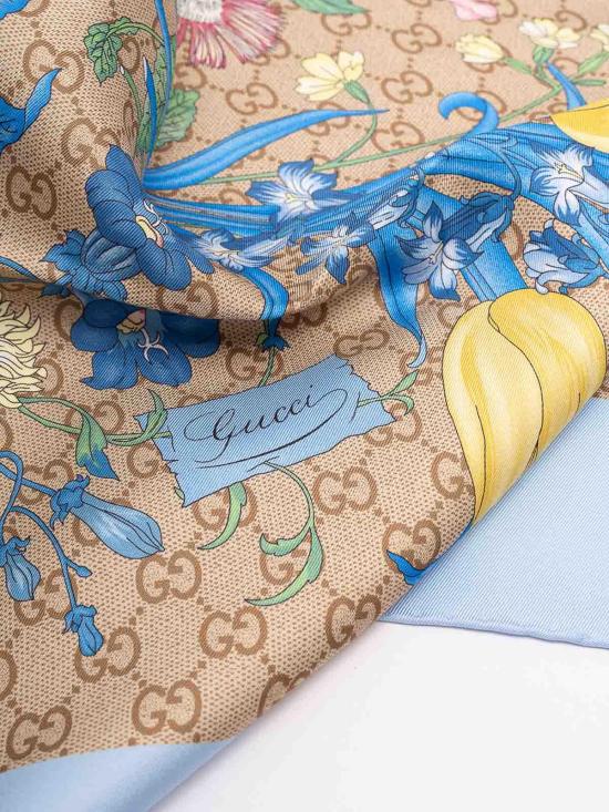 26FW 구찌 머플러/스카프 8747793G0014969 BLUE - GUCCI
