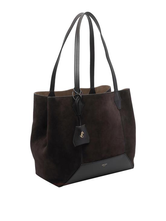 26FW 지미추 토트백 DIAMONDTOTEMSUECOFFEEGOLD BROWN - JIMMY CHOO