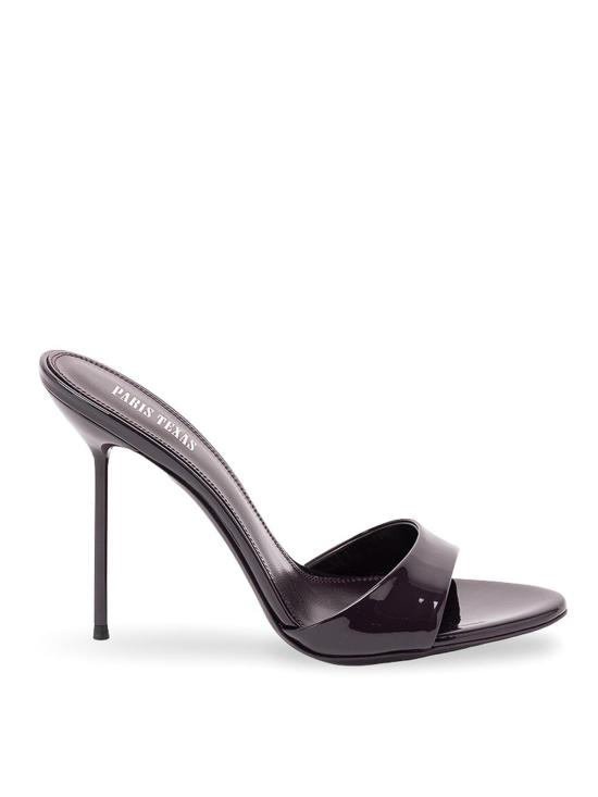 26FW 파리텍사스 뮬/슬리퍼 PX836XVN01VIOLET BLACK