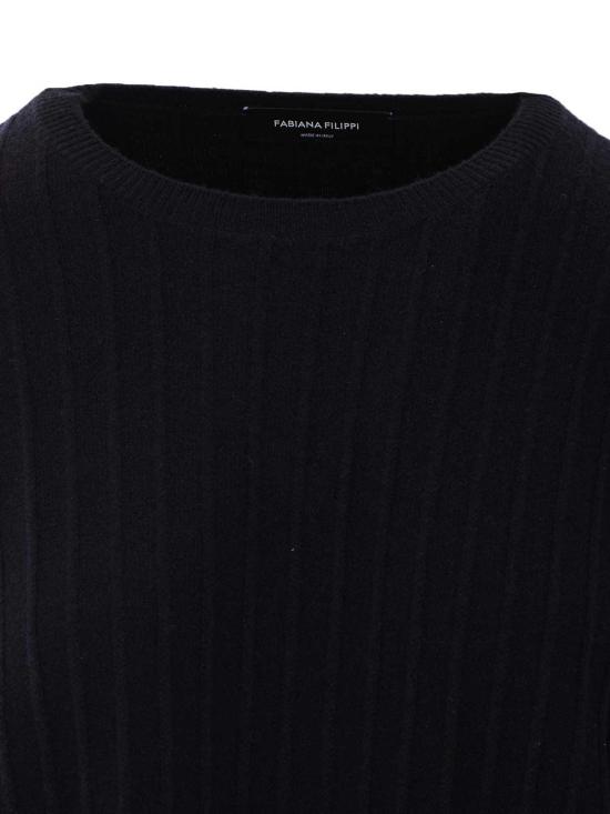 26FW 파비아나 필리피 탑 MAD216F044N1285146 Blue - FABIANA FILIPPI