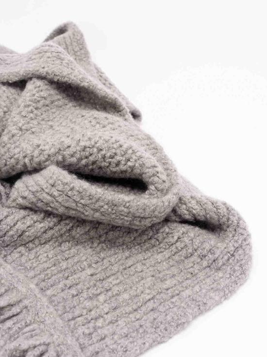26FW 알라누이 머플러/스카프 LWMA009E26KNI0010500 LIGHT GREY - ALANUI