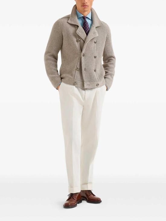 26FW 브루넬로 쿠치넬리 가디건 M22506206C9756 TAUPE - BRUNELLO CUCINELLI