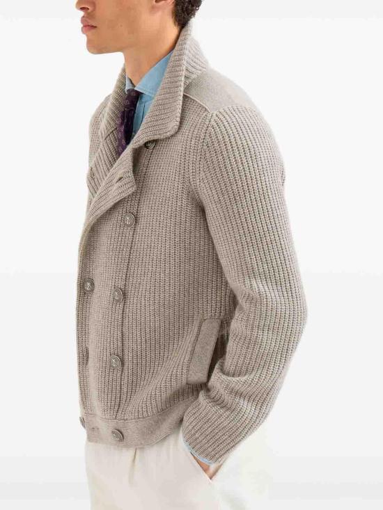 26FW 브루넬로 쿠치넬리 가디건 M22506206C9756 TAUPE - BRUNELLO CUCINELLI