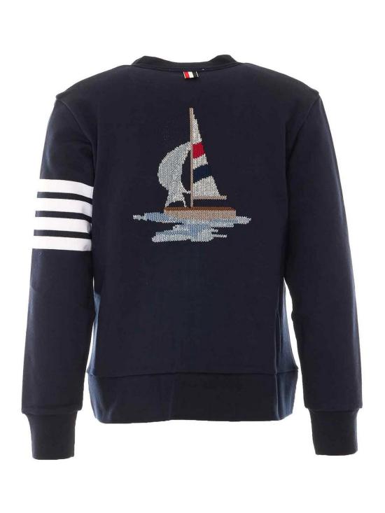 26FW 톰브라운 가디건 MJT582E00535415 BLACK - THOM BROWNE