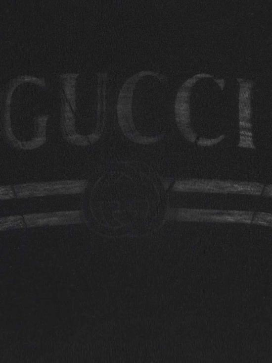 26FW 구찌 반팔 티셔츠 865017XJHT11000 Black - GUCCI