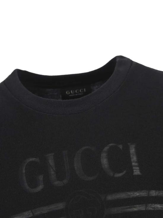 26FW 구찌 반팔 티셔츠 865017XJHT11000 Black - GUCCI