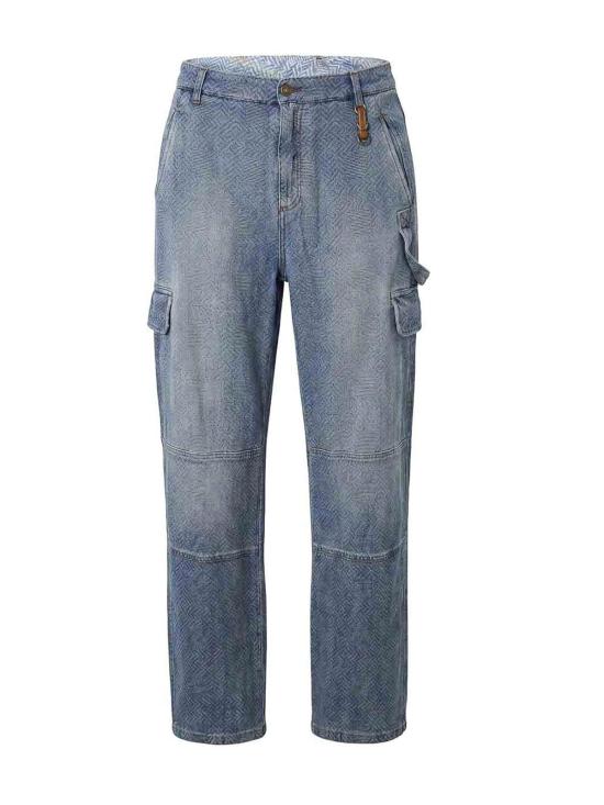 26FW 에르마노 설비노 스트레이트 팬츠 D497P306CBXQA94037 Blue