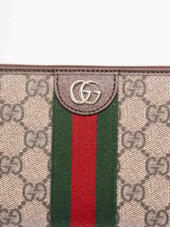 26FW 구찌 오피디아 집 어라운드 월렛 838484FAE0L9746 BROWN - GUCCI