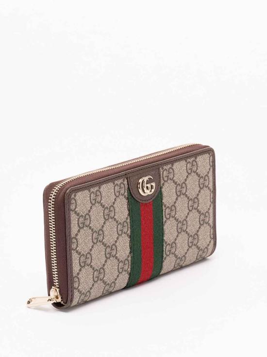 26FW 구찌 오피디아 집 어라운드 월렛 838484FAE0L9746 BROWN - GUCCI