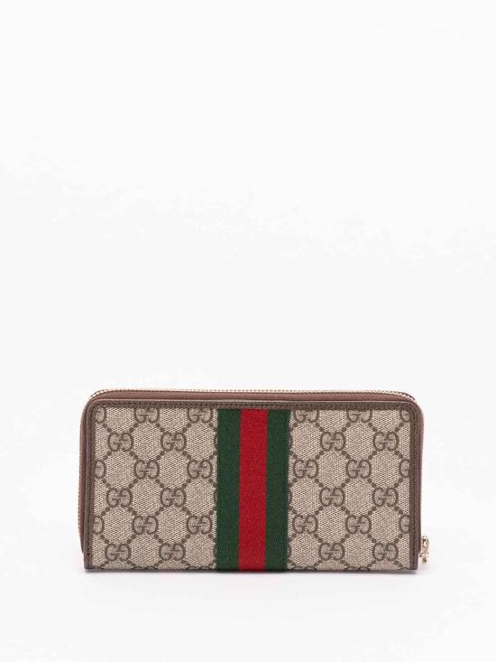 26FW 구찌 오피디아 집 어라운드 월렛 838484FAE0L9746 BROWN - GUCCI
