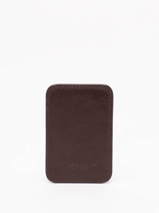 26FW 브루넬로 쿠치넬리 지갑 MWVEBU445C7233 Brown - BRUNELLO CUCINELLI