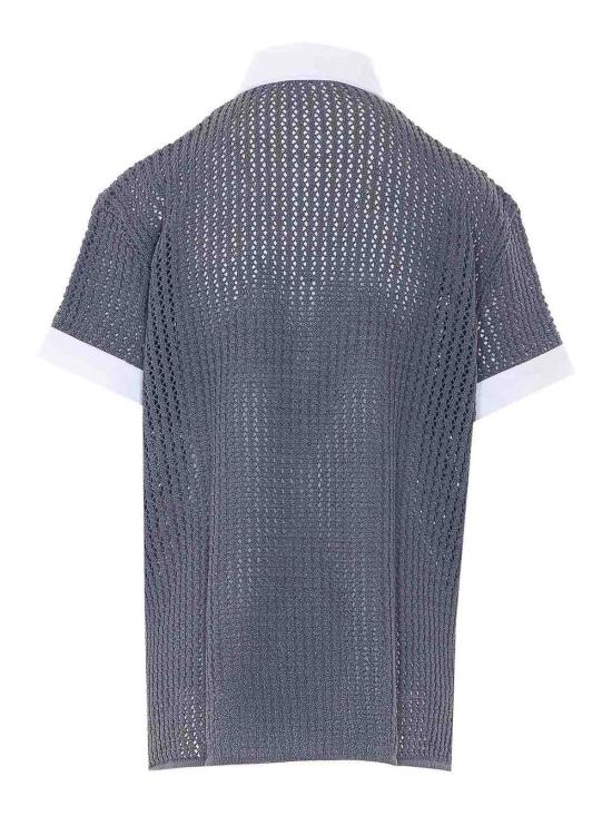 26SS 펜디 폴로 티셔츠 FZXE65AW4NF1W0R Grey - FENDI