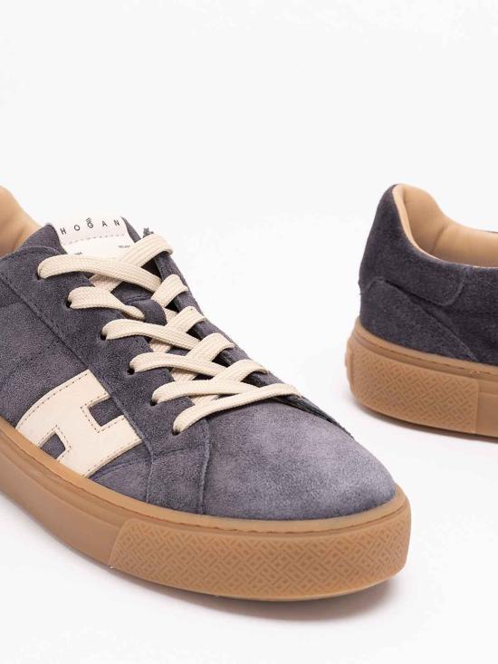 26FW 호간 스니커즈 HXM7050GF10UHT0FDC Dark Blue - HOGAN