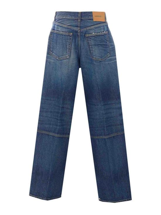 26FW 하이쿠레 스트레이트 팬츠 HEW03375DF207L0944 Blue - HAIKURE