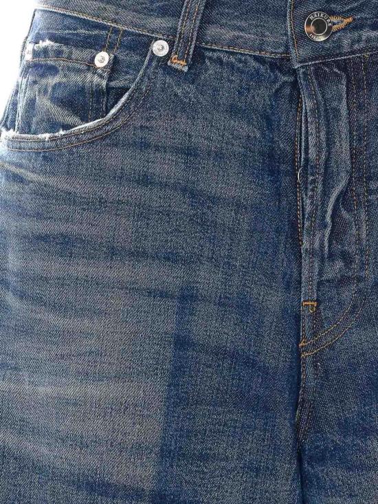 26FW 하이쿠레 스트레이트 팬츠 HEW03375DF207L0944 Blue - HAIKURE