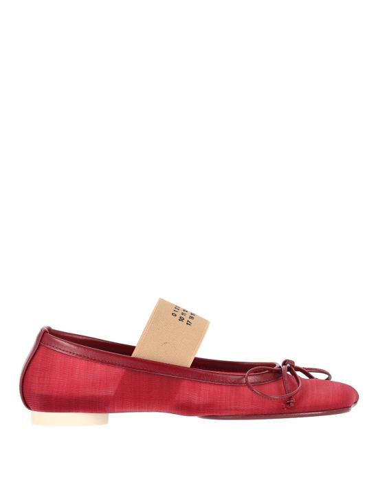 26FW MM6 메종마르지엘라 플랫 슈즈 S59WZ0101P7138T4074 RED