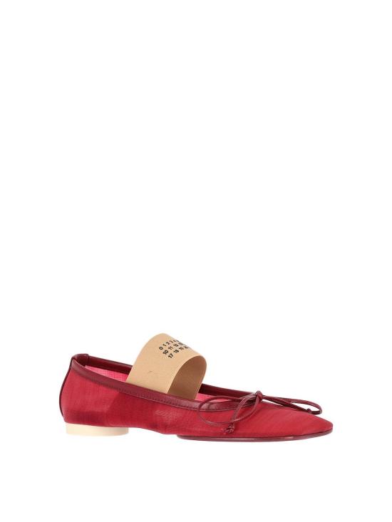 26FW MM6 메종마르지엘라 플랫 슈즈 S59WZ0101P7138T4074 RED - MM6 MAISON MARGIELA