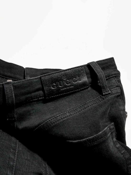 26FW 구찌 스트레이트 팬츠 865596XDDHR1000 Black - GUCCI