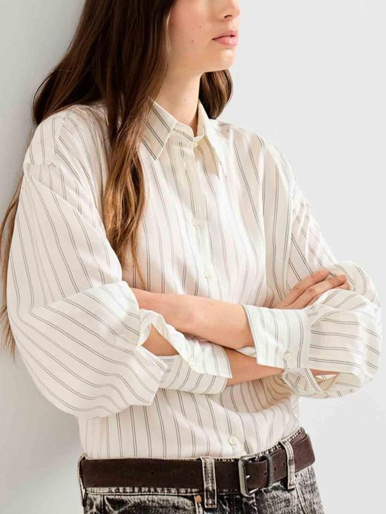 26FW 브루넬로 쿠치넬리 셔츠 MH770M2A06C001 WHITE - BRUNELLO CUCINELLI