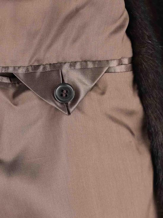 26FW MM6 메종마르지엘라 무스탕 S52AA0208M35637143 Brown - MM6 MAISON MARGIELA