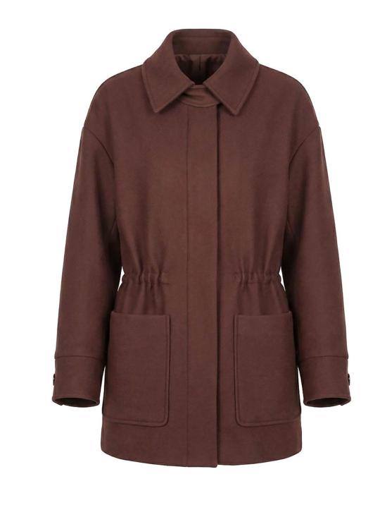 26FW 파트리지아페페 미디 스커트 8O0207C0251B887 Brown