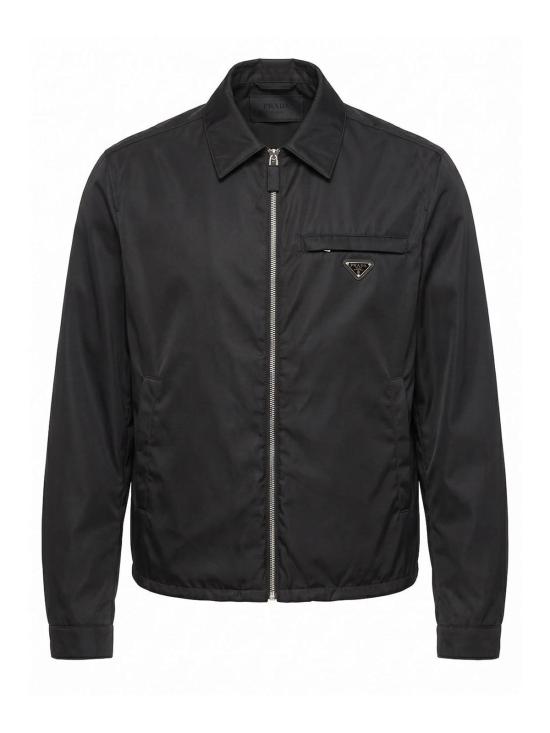 26FW 프라다 리나일론 삼각로고 블루종 자켓 SGB6841WQ8SOOOF0002 BLACK