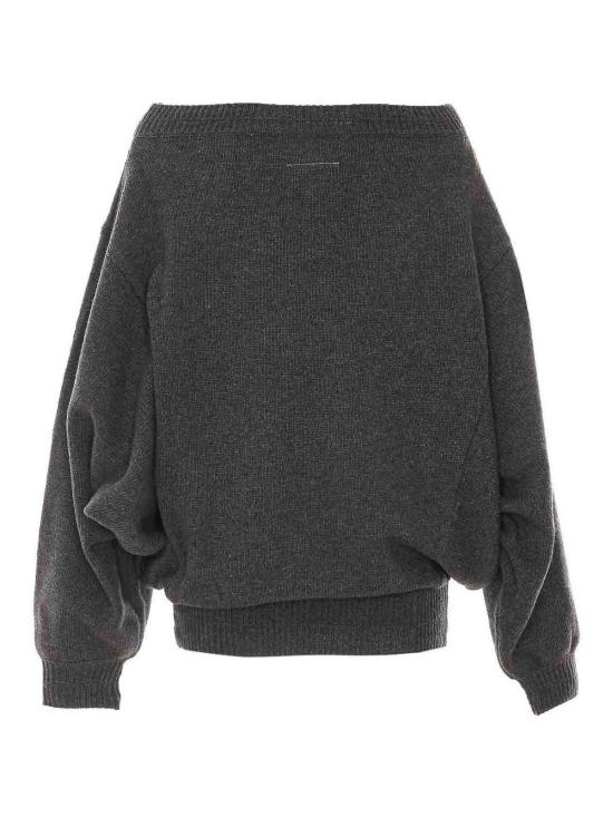 26FW MM6 메종마르지엘라 미디 스커트 S52DA0100M13287855M Grey - MM6 MAISON MARGIELA