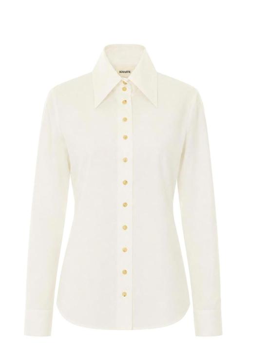26FW 케이트 아이비 포멀 셔츠 블라우스 2482195168 White