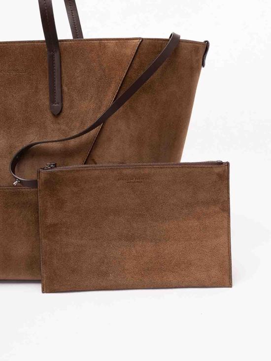 26FW 브루넬로 쿠치넬리 토트백 MBDLB2571C9773 CAMEL - BRUNELLO CUCINELLI