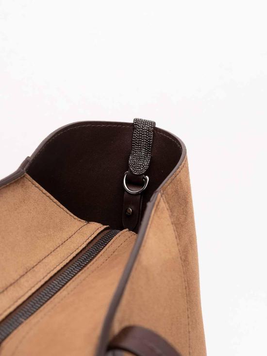 26FW 브루넬로 쿠치넬리 토트백 MBDLB2571C9773 CAMEL - BRUNELLO CUCINELLI