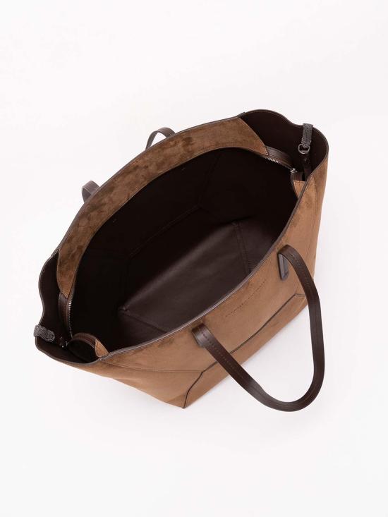 26FW 브루넬로 쿠치넬리 토트백 MBDLB2571C9773 CAMEL - BRUNELLO CUCINELLI