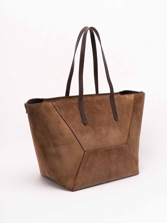 26FW 브루넬로 쿠치넬리 토트백 MBDLB2571C9773 CAMEL - BRUNELLO CUCINELLI