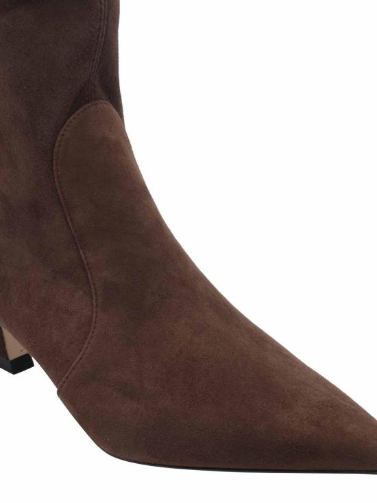 26FW 스튜어트 와이츠먼 부츠 SM577VINNIEBOOTIE50SUSA59 BROWN - STUART WEITZMAN