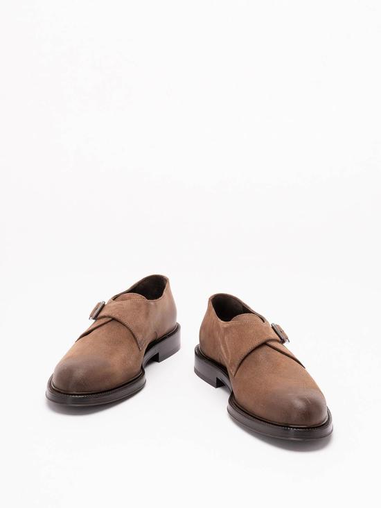 26FW 브루넬로 쿠치넬리 로퍼 MZUDERG665C7959 BROWN - BRUNELLO CUCINELLI