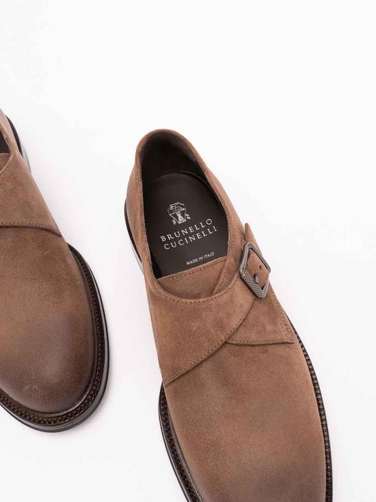 26FW 브루넬로 쿠치넬리 로퍼 MZUDERG665C7959 BROWN - BRUNELLO CUCINELLI